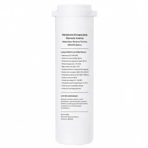Membrana Encapsulada Ósmosis Inversa MIDEA BRO 600GPD Blanco