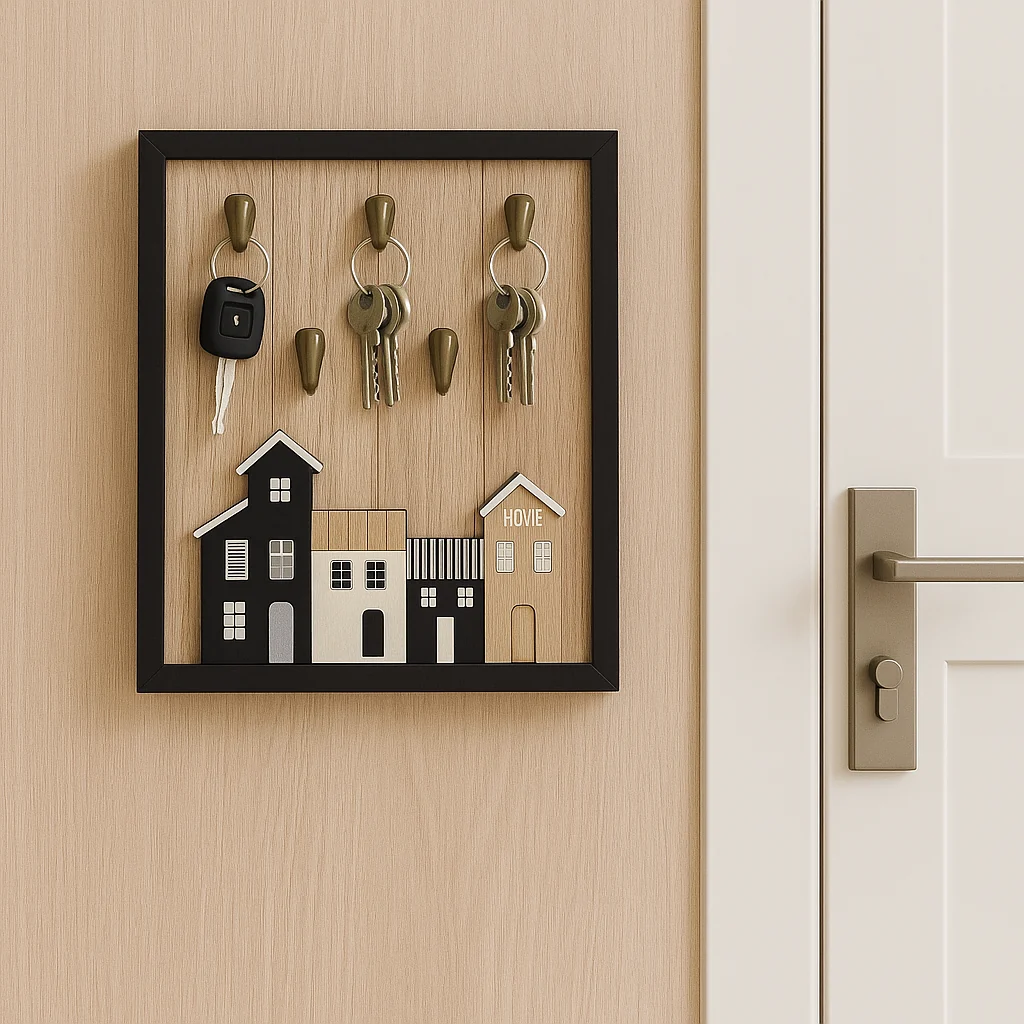 Portallaves de pared decorativo - Imagen 7