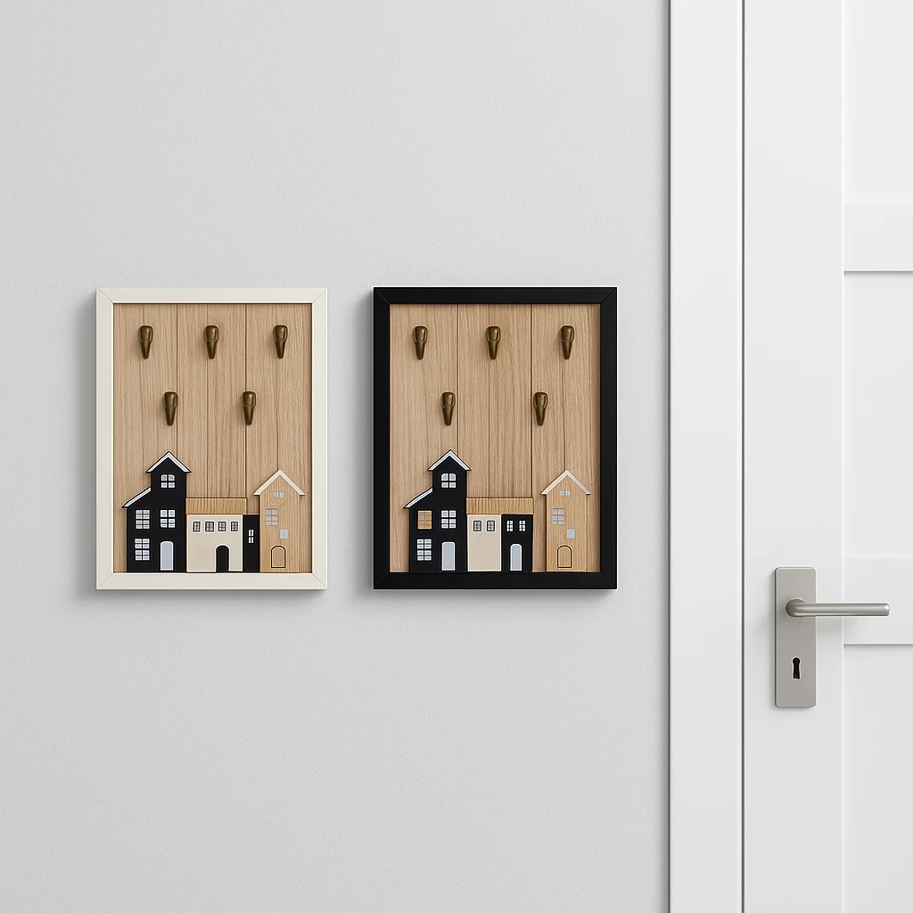 Portallaves de pared decorativo - Imagen 2