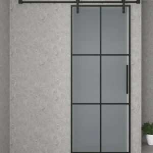 Puerta de paso para baño modelo Portals
