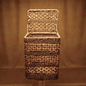 Cesta de Ropa con Tapa de Raíces boho - en 3 tamaños
