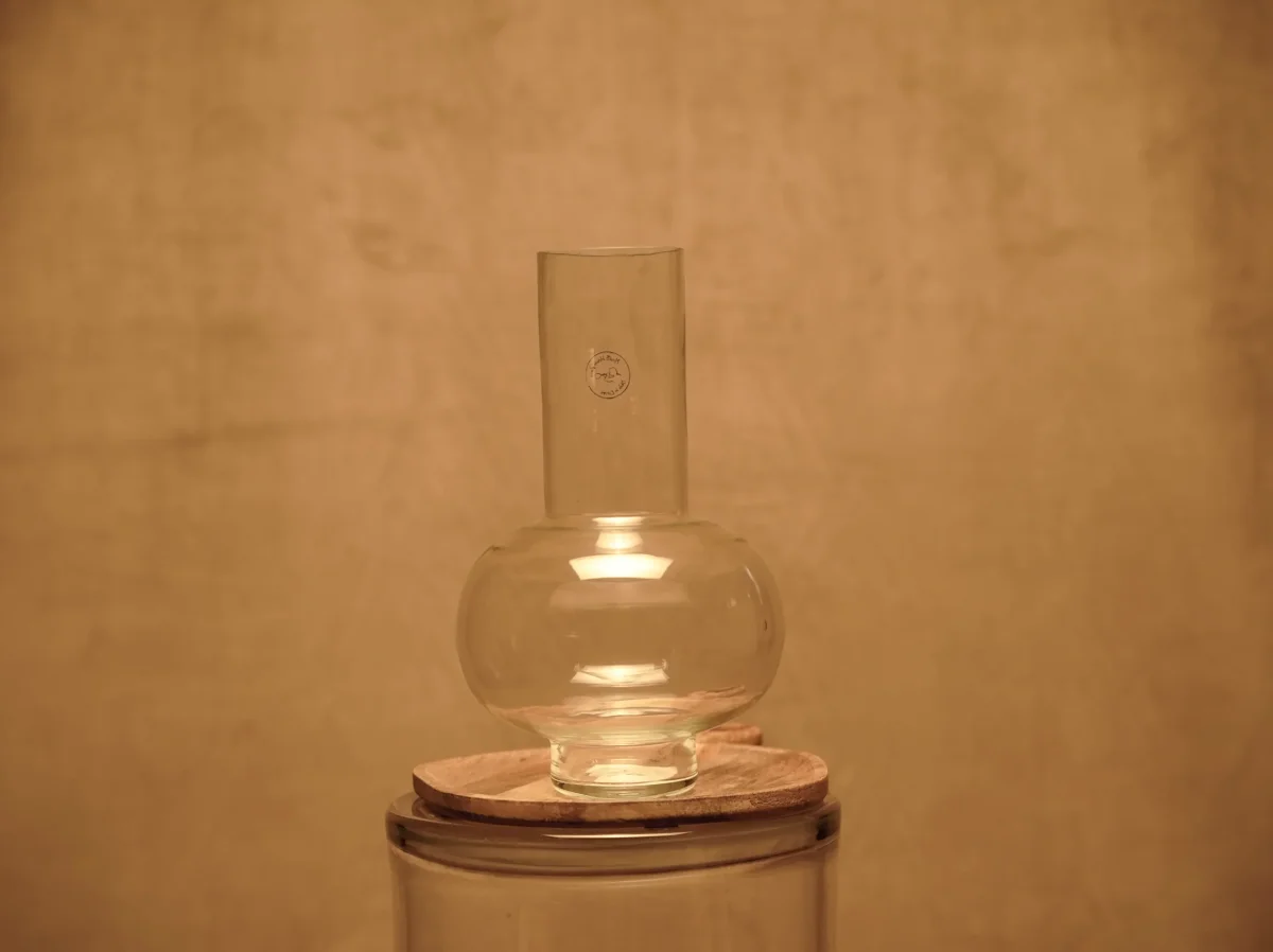 Florero de Vidrio Soplado - Elegancia Atemporal - Imagen 3