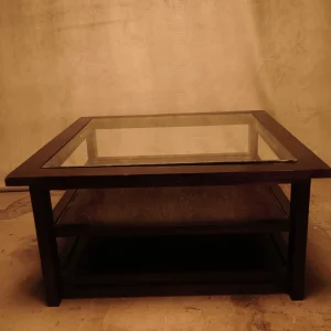 Mesa de Centro de Teca Premium estilo colonial Color Antik