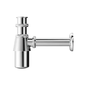 Sifón visto moderno y funcional para lavabo