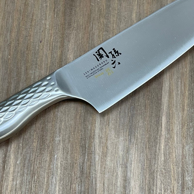Cuchillo Seki Magoroku Shoso Santoku 14 Cms - Imagen 5