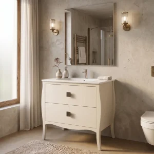 Mueble de baño con patas modelo Onega