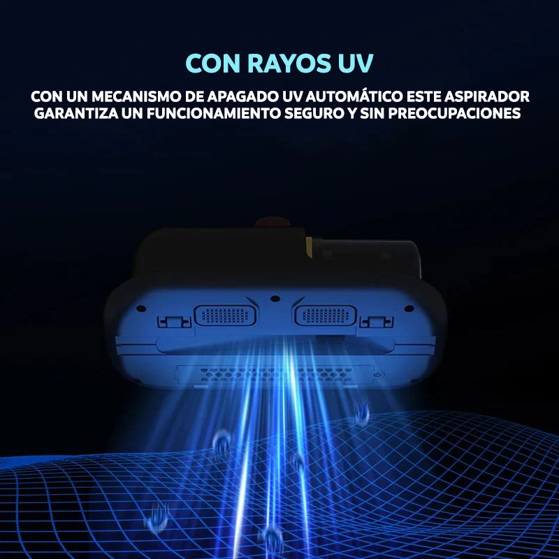 Aspiradora inalámbrica anti ácaros UV - Imagen 4