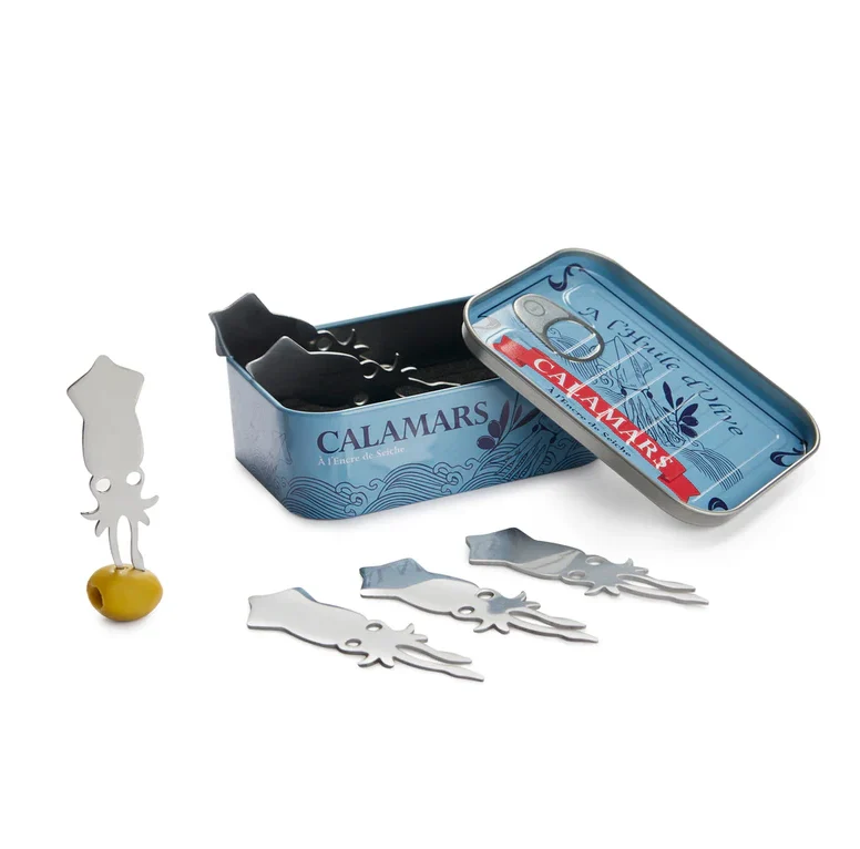 Tenedores para aperitivos Conserverie Calamares - Imagen 4