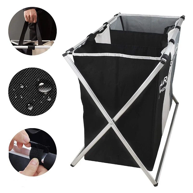 Cesta plegable organizador de 3 divisiones - Imagen 6