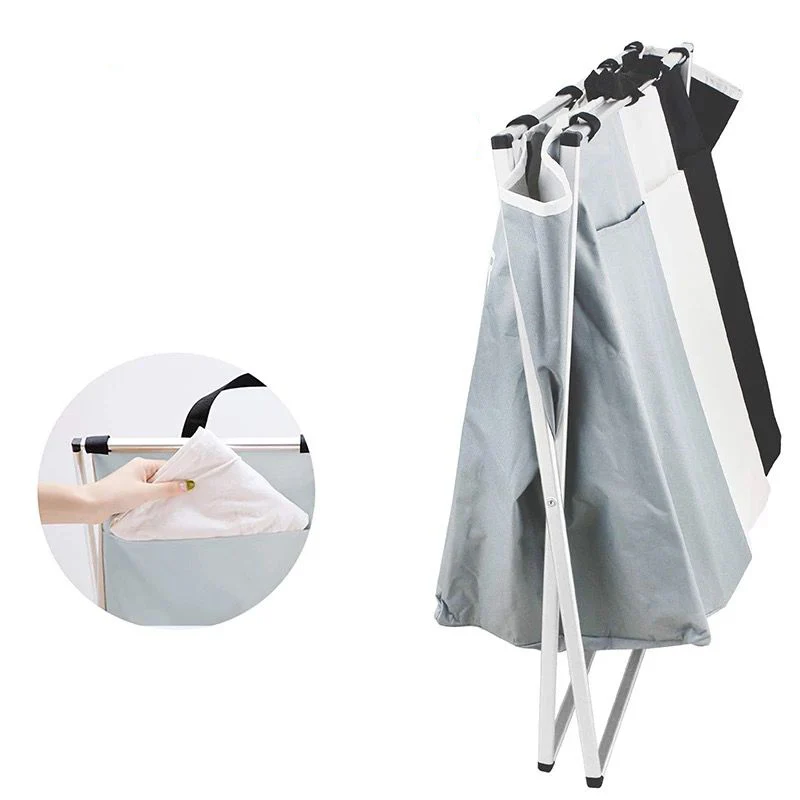 Cesta plegable organizador de 3 divisiones - Imagen 7