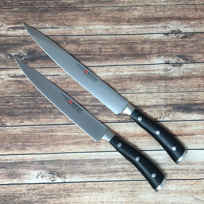 Cuchillo cebollero wusthof hoja estrecha ikon classic - Imagen 5