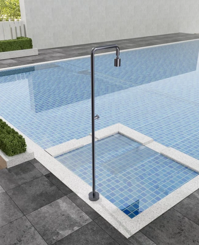 Columna Ducha Exterior Poolimex Pool GPP001 Gris - Imagen 5