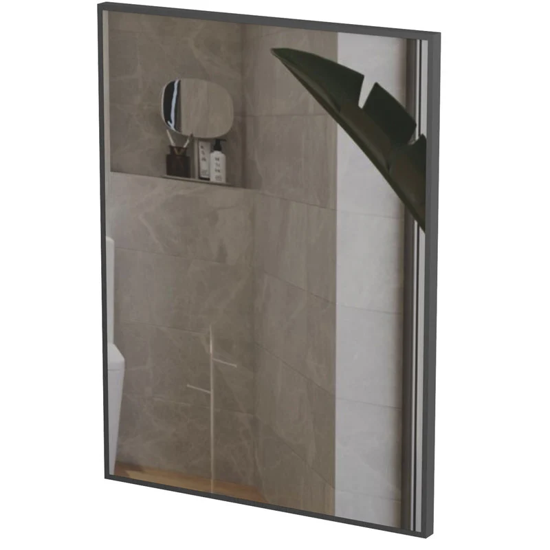 Espejo de baño con marco negro reversible - Imagen 2