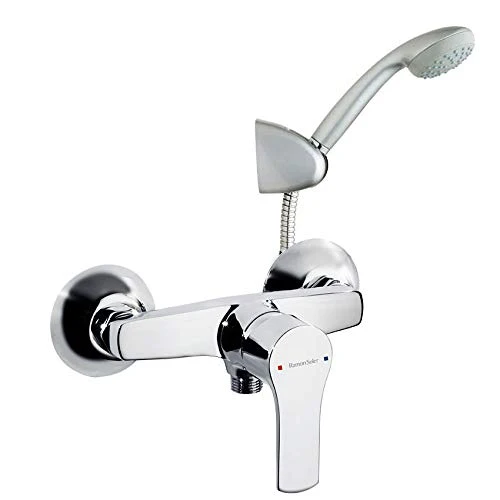 Grifo Monomando de Ducha Ramon Soler TITANIUM 1808VM Cromado con Equipo de Ducha