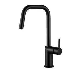 Grifo de Cocina Extraíble IMEX Monza GCE039/NG Negro Mate