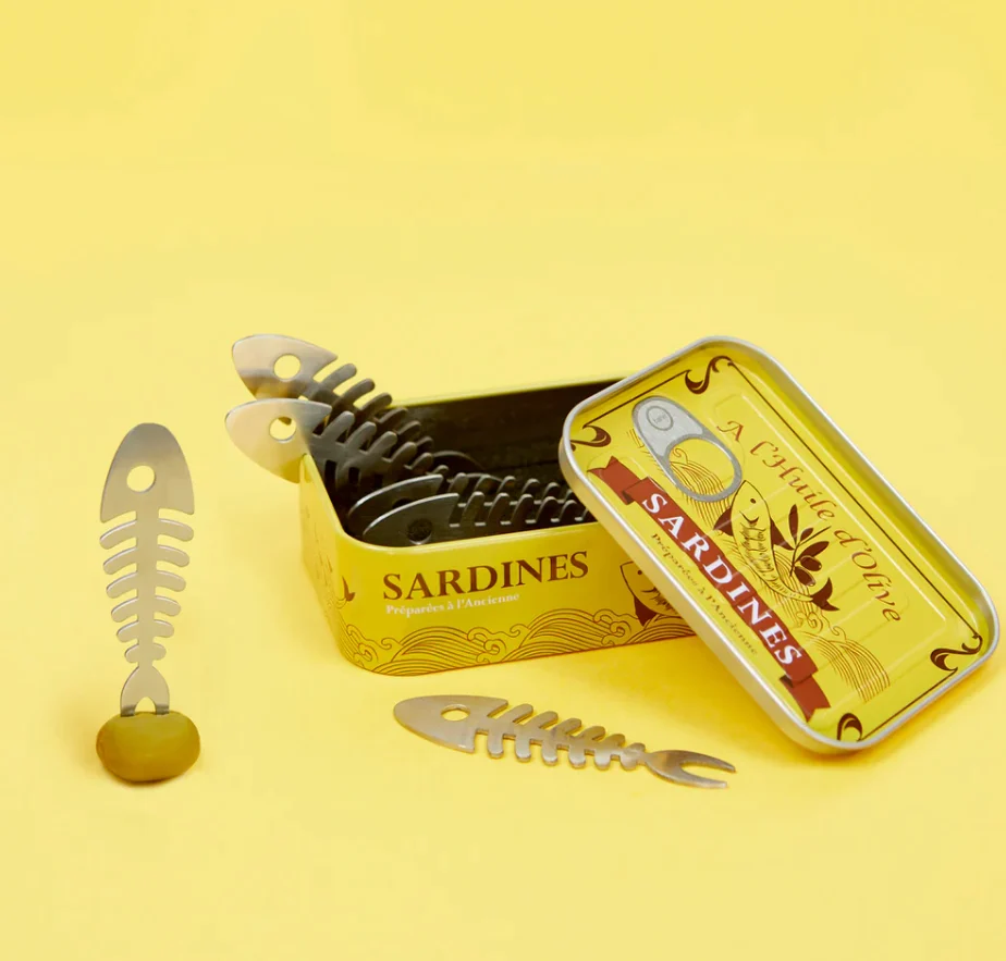 Tenedores para aperitivos Conserverie Sardinas - Imagen 6
