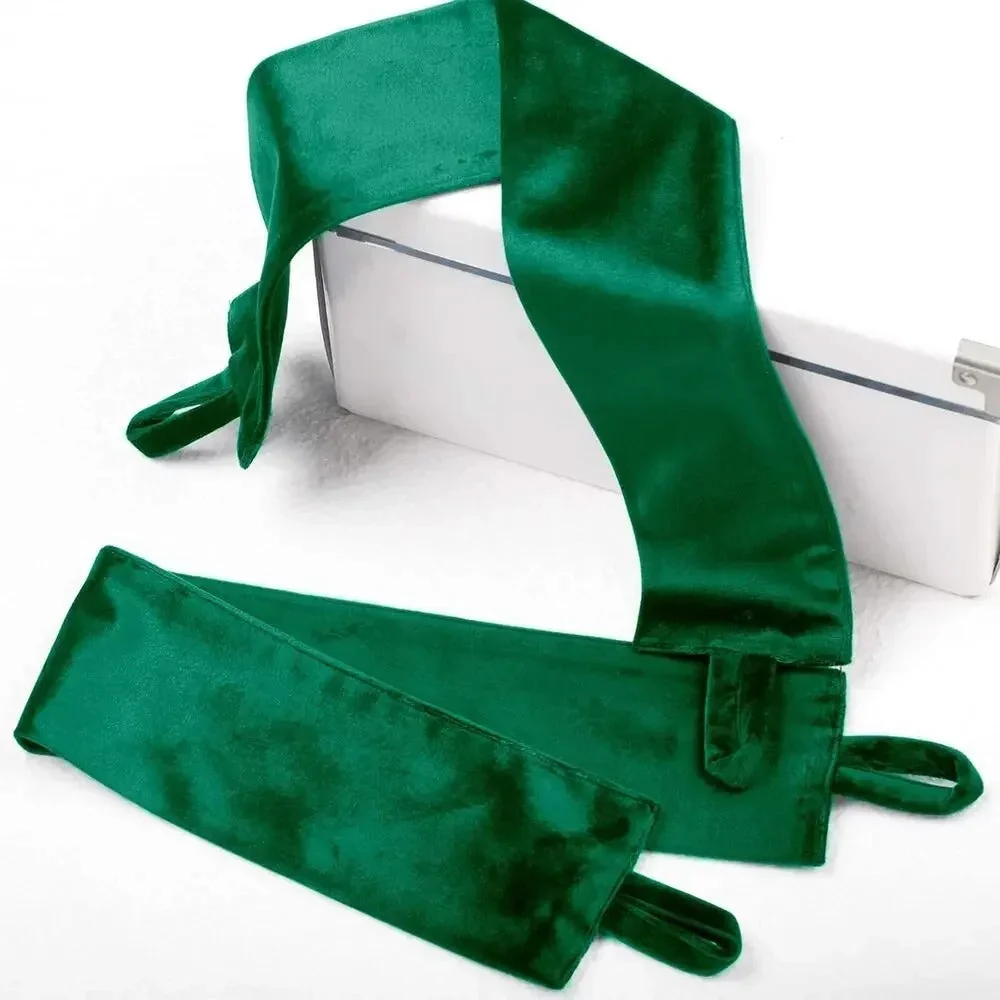 Cortina de Terciopelo Verde Esmeralda Opaca - Imagen 9