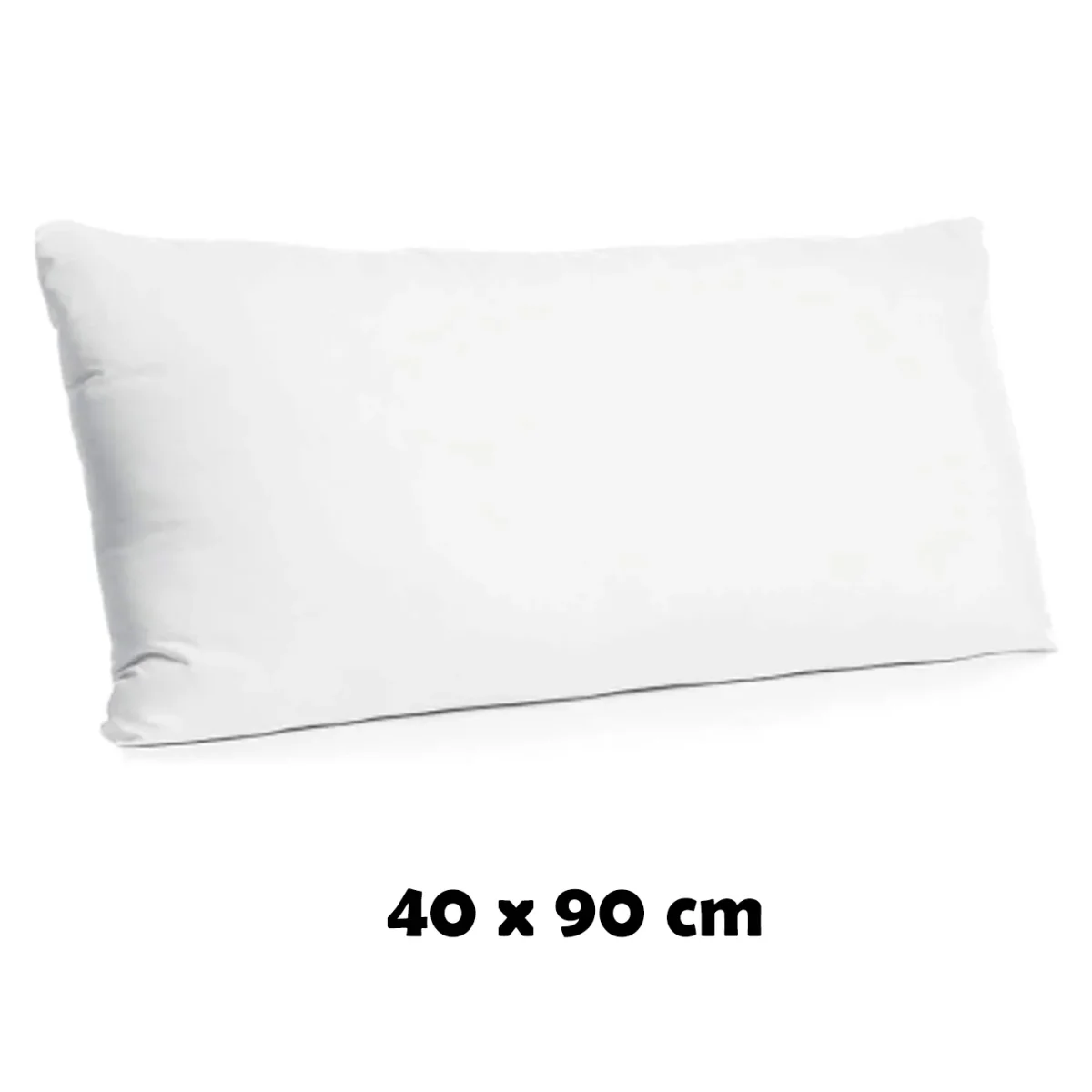 Almohada rellena de fibra hueca - 40 x 90 cm
