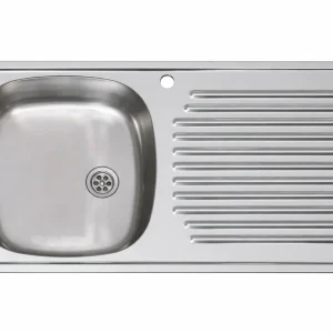 Fregadero Encastrar Practic Ares 690072 1 Seno 80x51 Inox | Escurridor Derecha