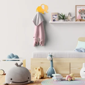 Percha Infantil Colgador Elefante