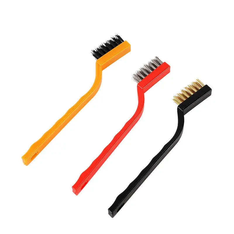 Set de 3 cepillos de limpieza de nylon y metal - Imagen 6