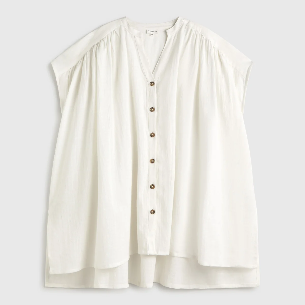 Caftán algodón estilo camisola Sere - Imagen 6