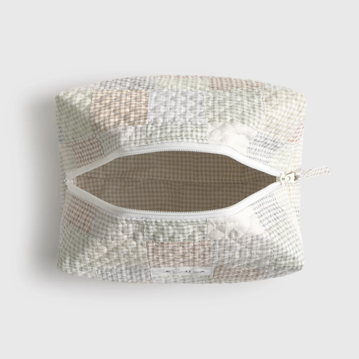 Neceser acolchado algodón patchwork Sepatbag - Imagen 3