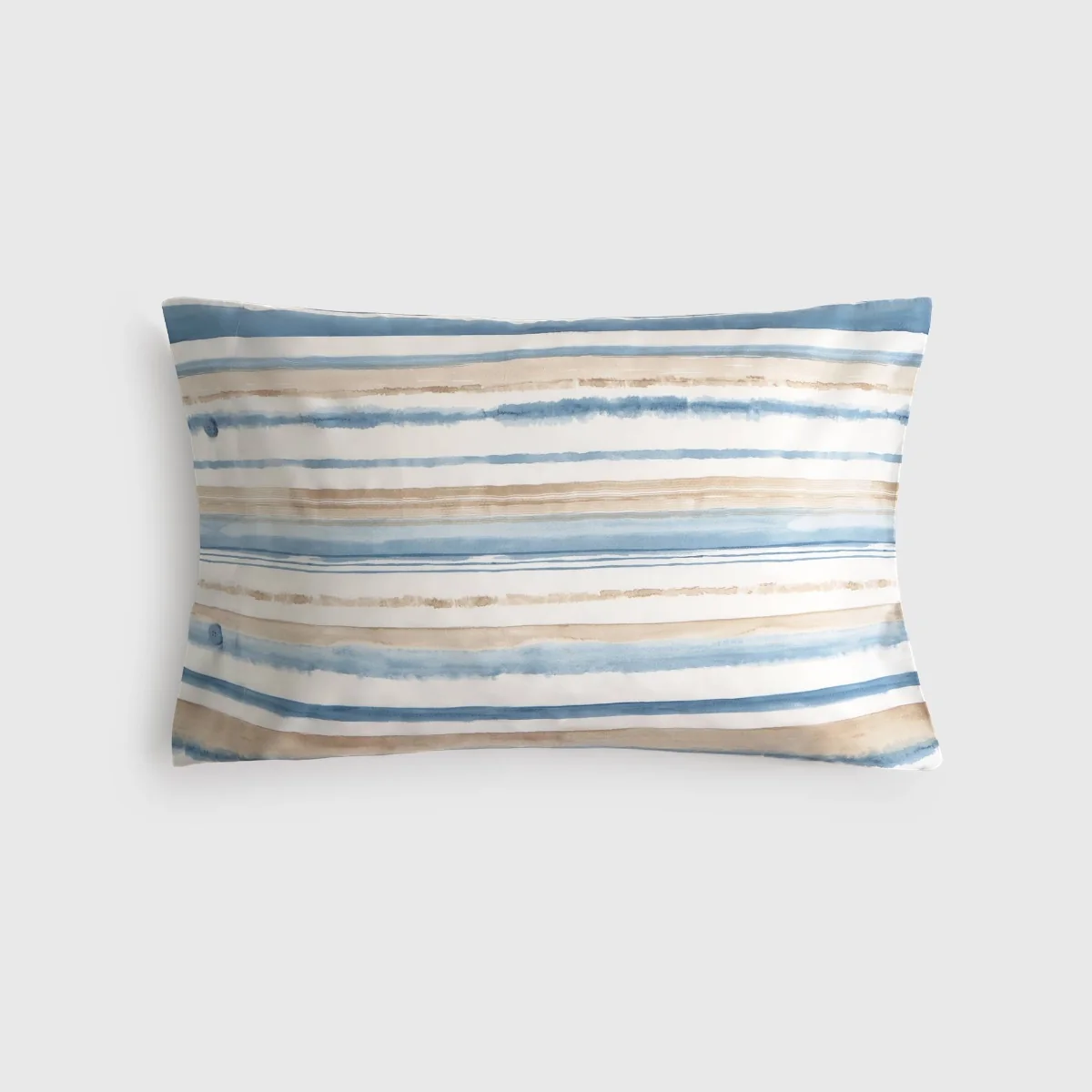 Funda de almohada algodón percal rayas Medarena - Imagen 3