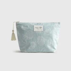 Neceser algodón estampado marino Medzul