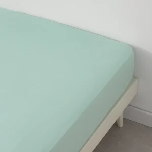 Sábana bajera de algodón de punto ajustable Kinbi
