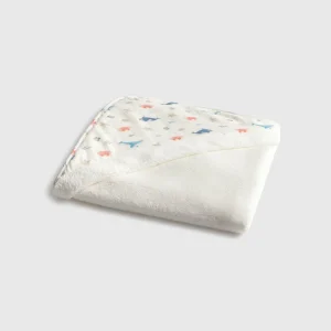 Toalla de baño con capucha estampado marino