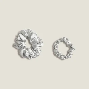 Set 2 coleteros de seda natural Silk
