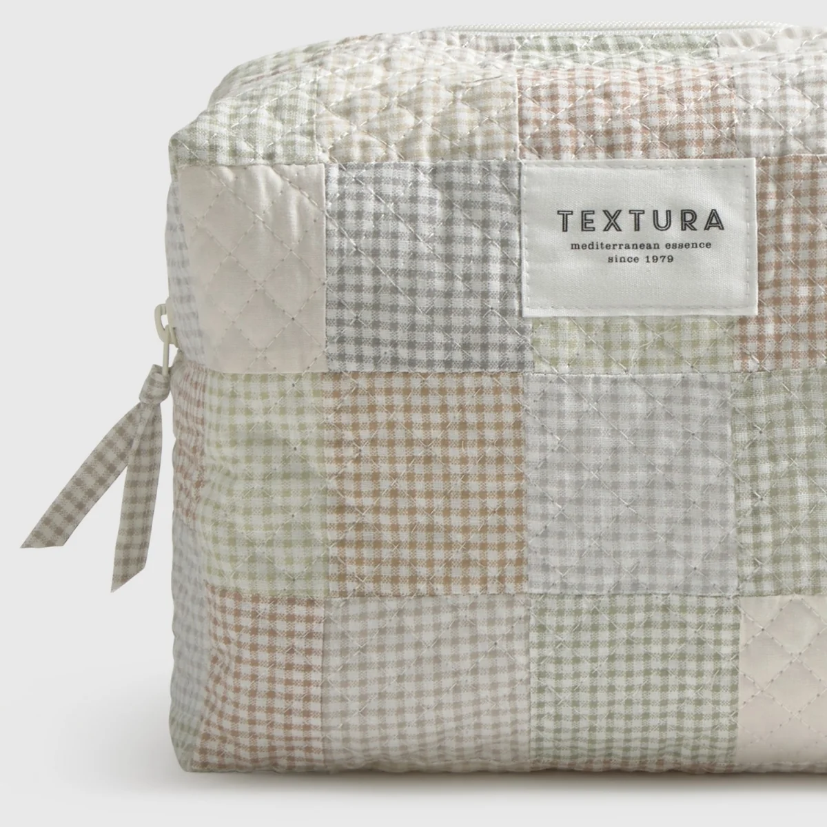 Neceser acolchado algodón patchwork Sepatbag - Imagen 4