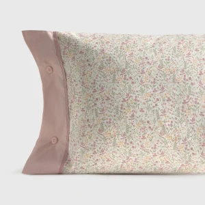 Funda de almohada algodón 180 hilos estampado floral Lalapat