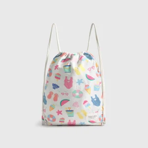 Bolsa mochila motivos playeros Etola