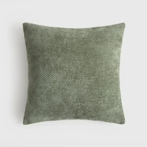 Funda de cojín chenilla con textura Basket